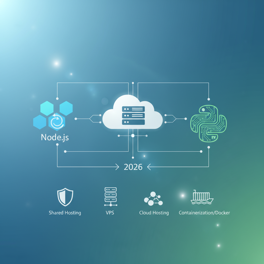 Hebergement Node.js et Python en 2026 : les meilleures options