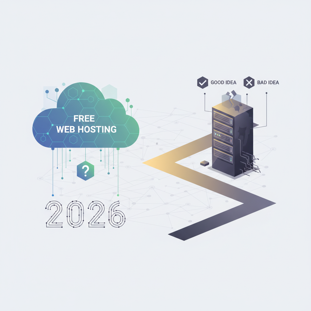 Hebergement web gratuit en 2026 : bonne ou mauvaise idee ?